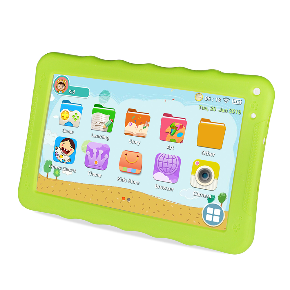 Wintouch K93 9-inch 8GB ROM 512MB RAM Android WiFi Kids Tablet Green Color